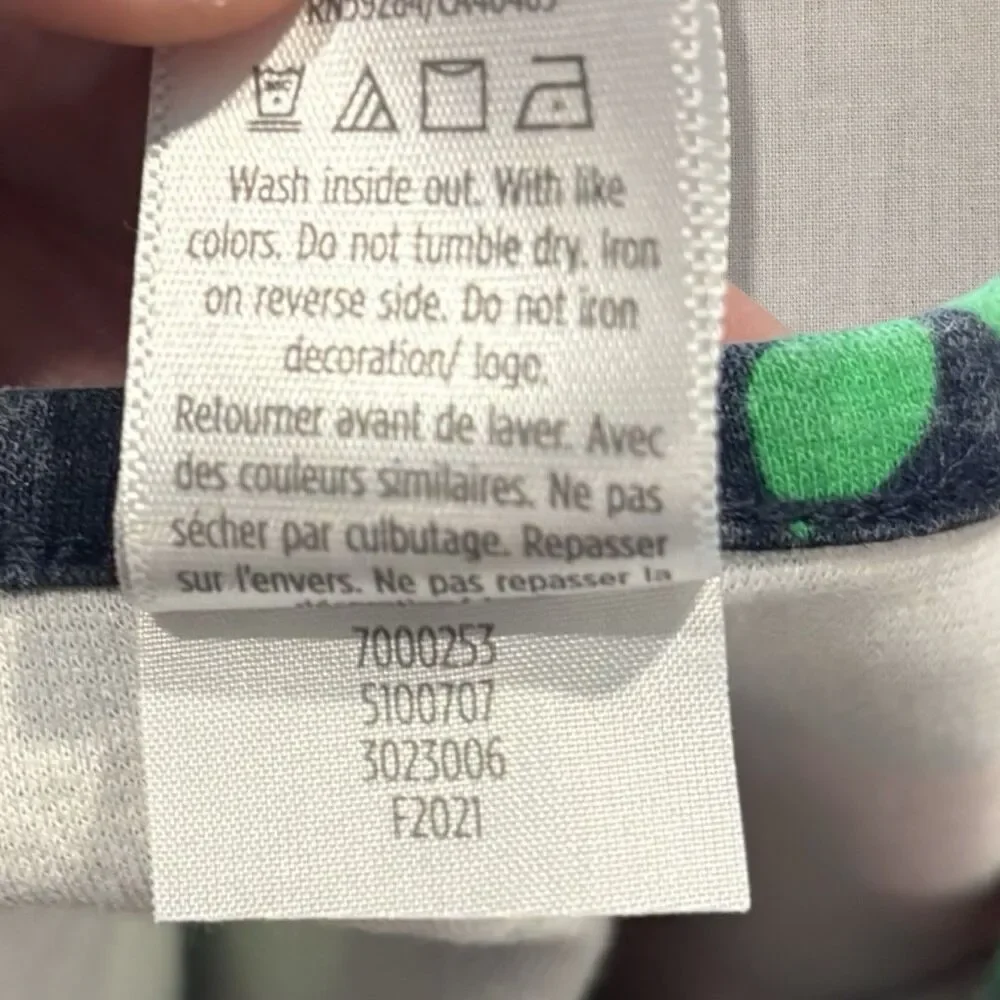 Gymboree apple print